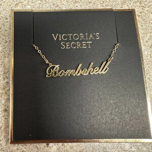 Victoria's Secret "Bombshell" Gold Tone 18" Chain Necklace